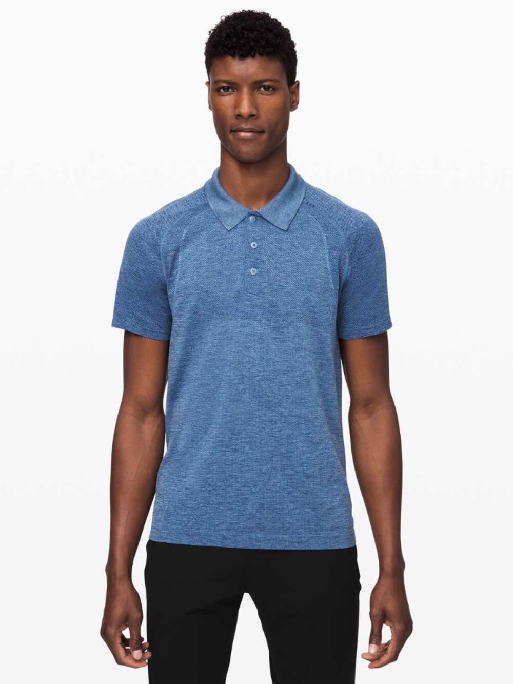 Lululemon Men's Metal Vent Tech Polo 2.0 - Tempest Blue